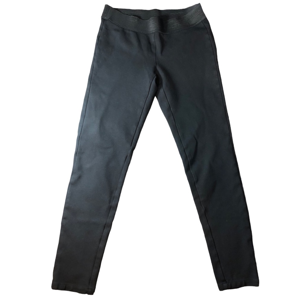 Ann Taylor || Black Elastic Band Leggings